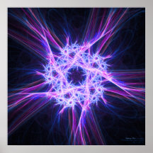 Lightning Flower  080624.32.mv24c1  Art Print