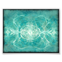 lightning photographic print