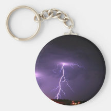 Lightning storm key chains