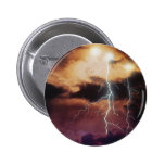 Lightning Storm Pinback Buttons