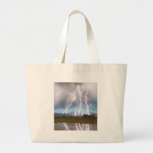 Lightning Striking Longs Peak Foothills 4C. Bags