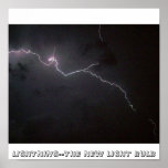 LIGHTNING--THE NEW LIGHT BULB PRINT