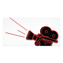 Lights Camera Action Picture Card