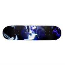 lights custom skateboard