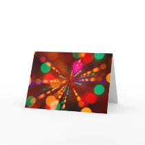 Lights glowing (blur motion background)