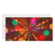 Lights glowing (blur motion background)