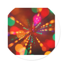 Lights glowing (blur motion background)