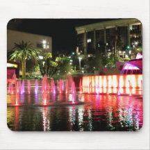 Lights In A Fountain Mousepad