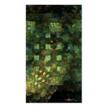 Lights in the City Abstract Art Business Card