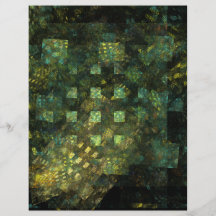 Lights in the City Abstract Art Flyer