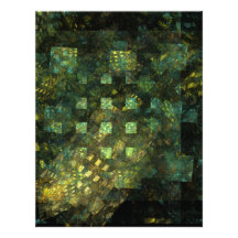 Lights in the City Abstract Art Letterhead