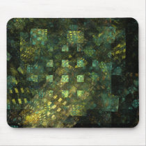 Lights in the City Abstract Art Mousepad