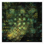 Lights in the City Abstract Art Photo Print