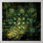 Lights in the City Abstract Art Print