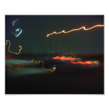 Lights On The Freeway Photo