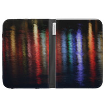 Lights on the River Kindle Folio Case