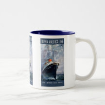 Ligne de Gdynia Amérique Mug À Café