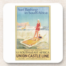 Ligne d'Union-Château aux sud et à l'Afrique de l' Dessous-de-verre