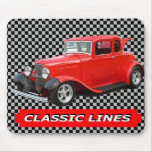Lignes CLASSIQUES de classique de VOITURE Tapis De Souris