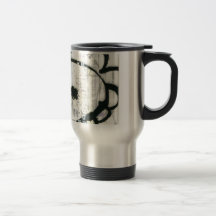 lignes de fleur tasses à café