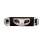 Liitle Scary Doll skateboards