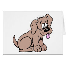 likable doggie,purp card