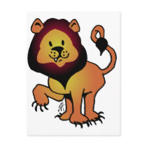 Likable Lion Post Card