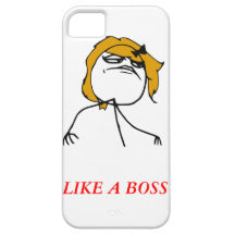 Like a boss girl iPhone 5 Meme Case Case For The iPhone 5