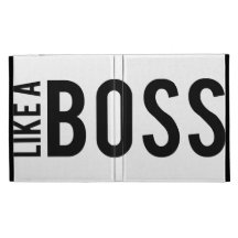 LIKE a BOSS iPad Folio Cover