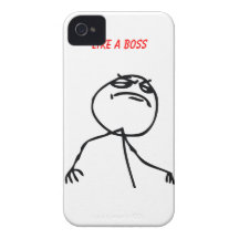 Like a Boss iPhone 4 Case-Mate Case