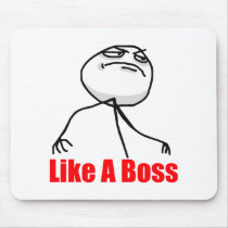 Like a Boss Mousepads