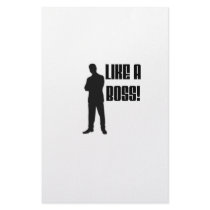 LIKE A BOSS PRODUCTS STATIONERY DESIGN