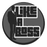 Like a Boss stickers