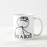 Like a Boss yeah rage comic meme Mugs