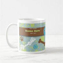 “Like a Rolling Bone” Pet Sympathy Mug for dog
