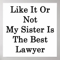 Like It Or Not My Sister Is The Best Lawyer
