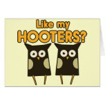Like my Hooters boobs humour