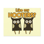 Like my Hooters boobs humour