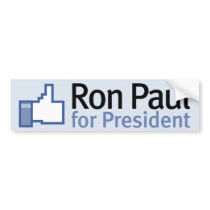 Like Ron Paul Bumper Sticker