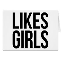 Likes Girls cards