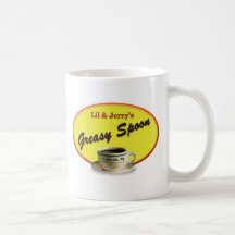 Lil and Jerry's Greasy Spoon Mug