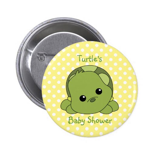Lil Baby Turtle Pinback Button