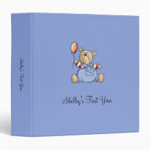 Lil' Bears · Baby Boy Balloon Binders