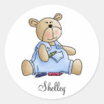 Lil' Bears · Baby Boy Crayons Sticker