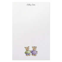 Lil' Bears · Baby Twins Green & Purple
