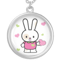 Lil Bunny Girl Custom Necklace