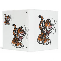 Lil' Cartoon Tiger Binder