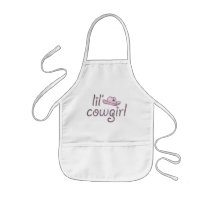 Lil Cowgirl Kids Apron