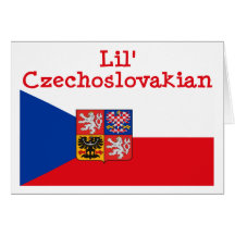 Lil' Czechoslovakian Greeting Card