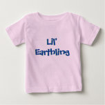 Lil' Earthling t-shirts